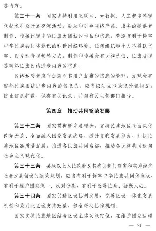 民族团结进步促进法审议（民族团结立法）